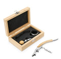 KIT VINHO BAMBU 3 PEÇAS COM PERSONALIZAÇÃO 08169